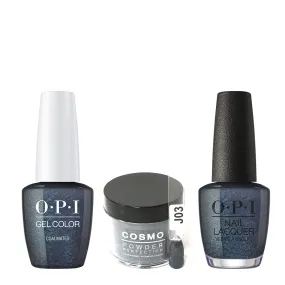 Cosmo 3in1 Dipping Powder   Gel Polish   Nail Lacquer (Matching OPI), 2oz, CJ03