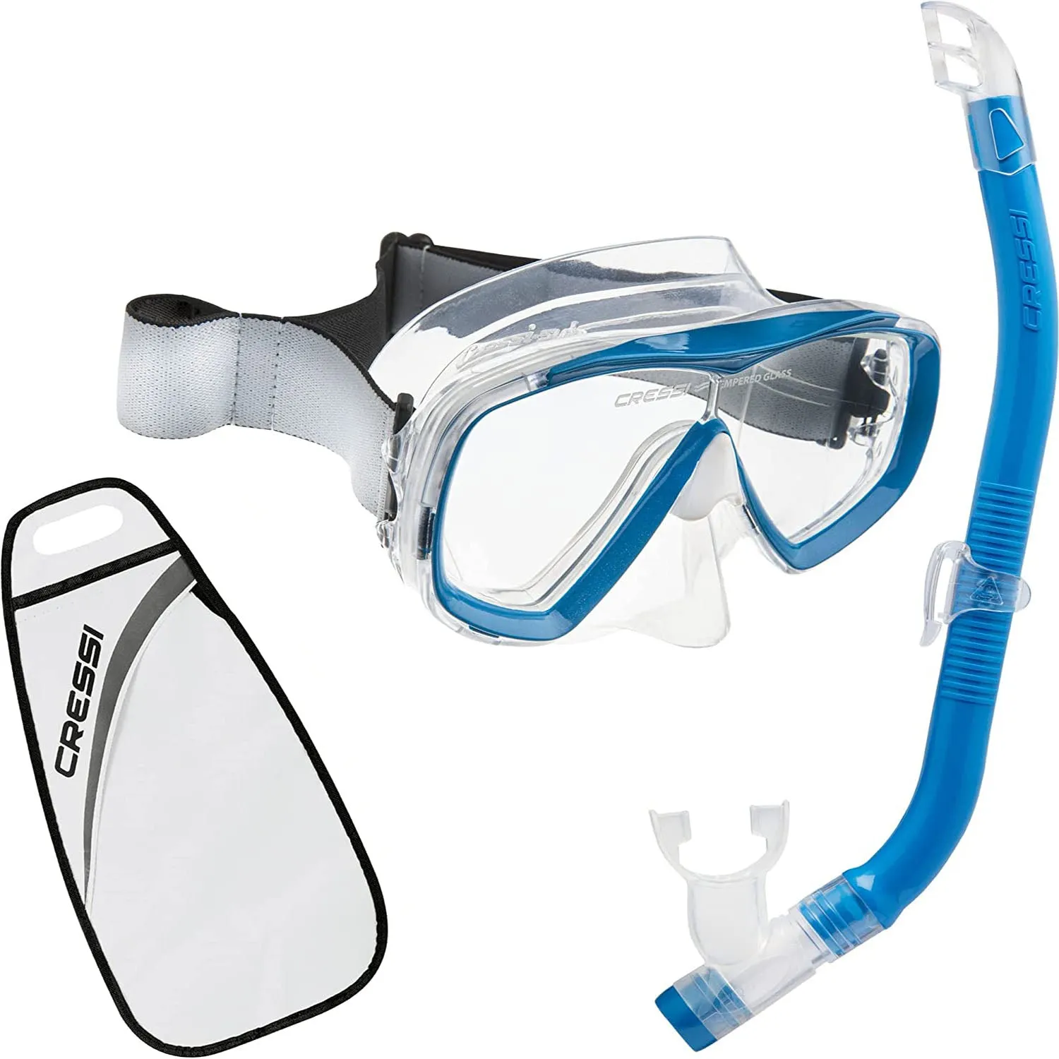 Cressi Estrella Jr Mask And Top Snorkel Combo Set