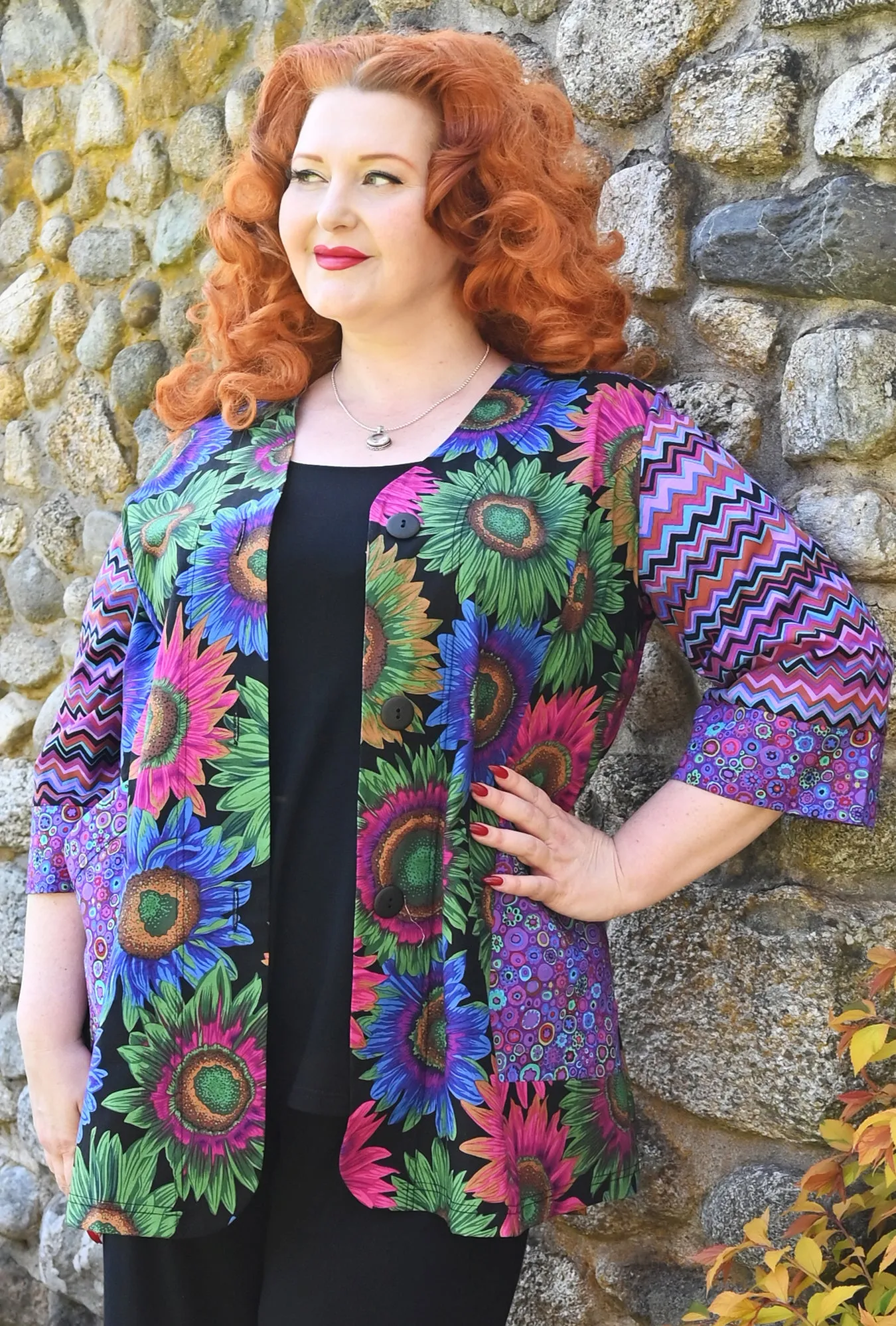 Delilah Dream Coat - Dark Sunflower