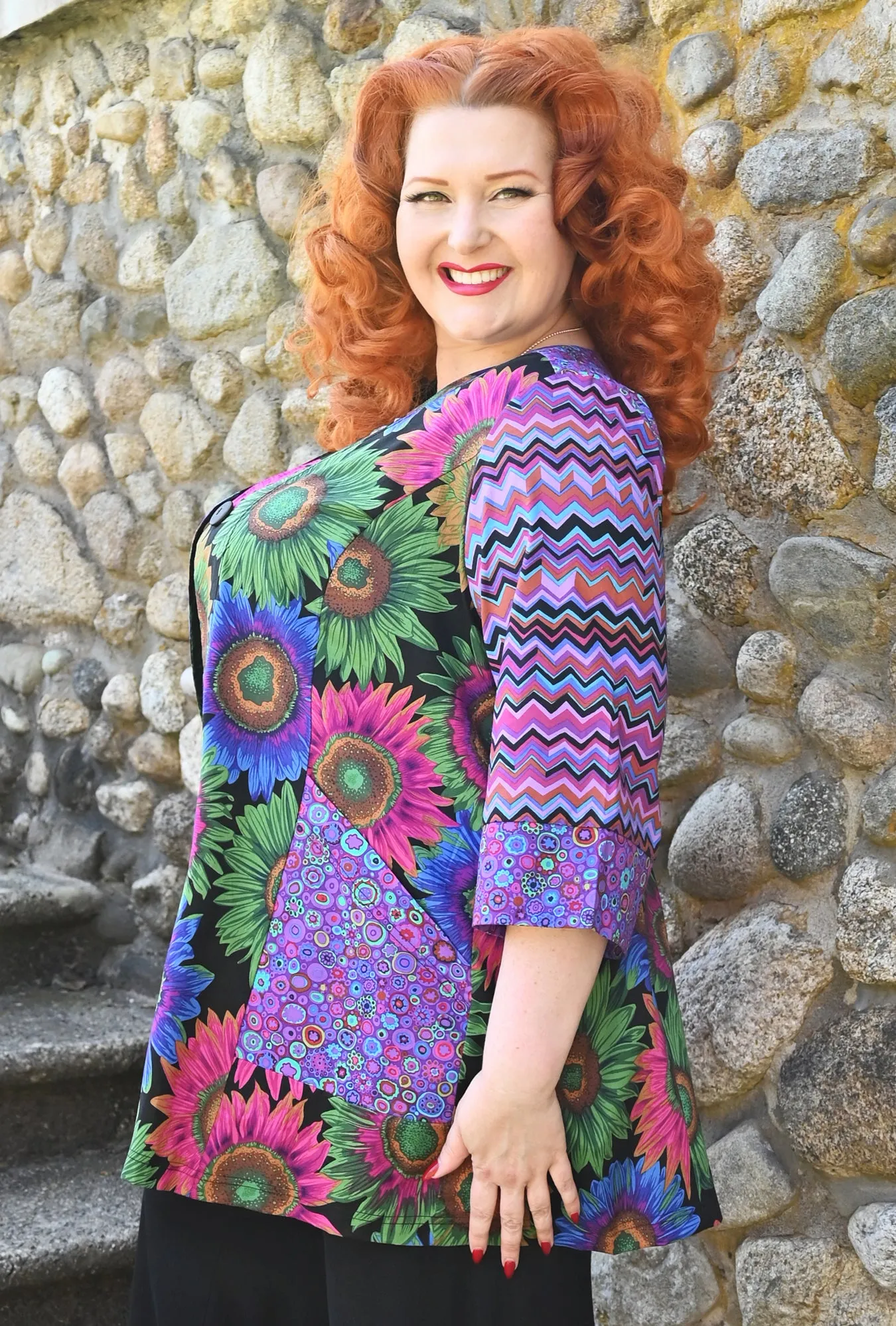 Delilah Dream Coat - Dark Sunflower