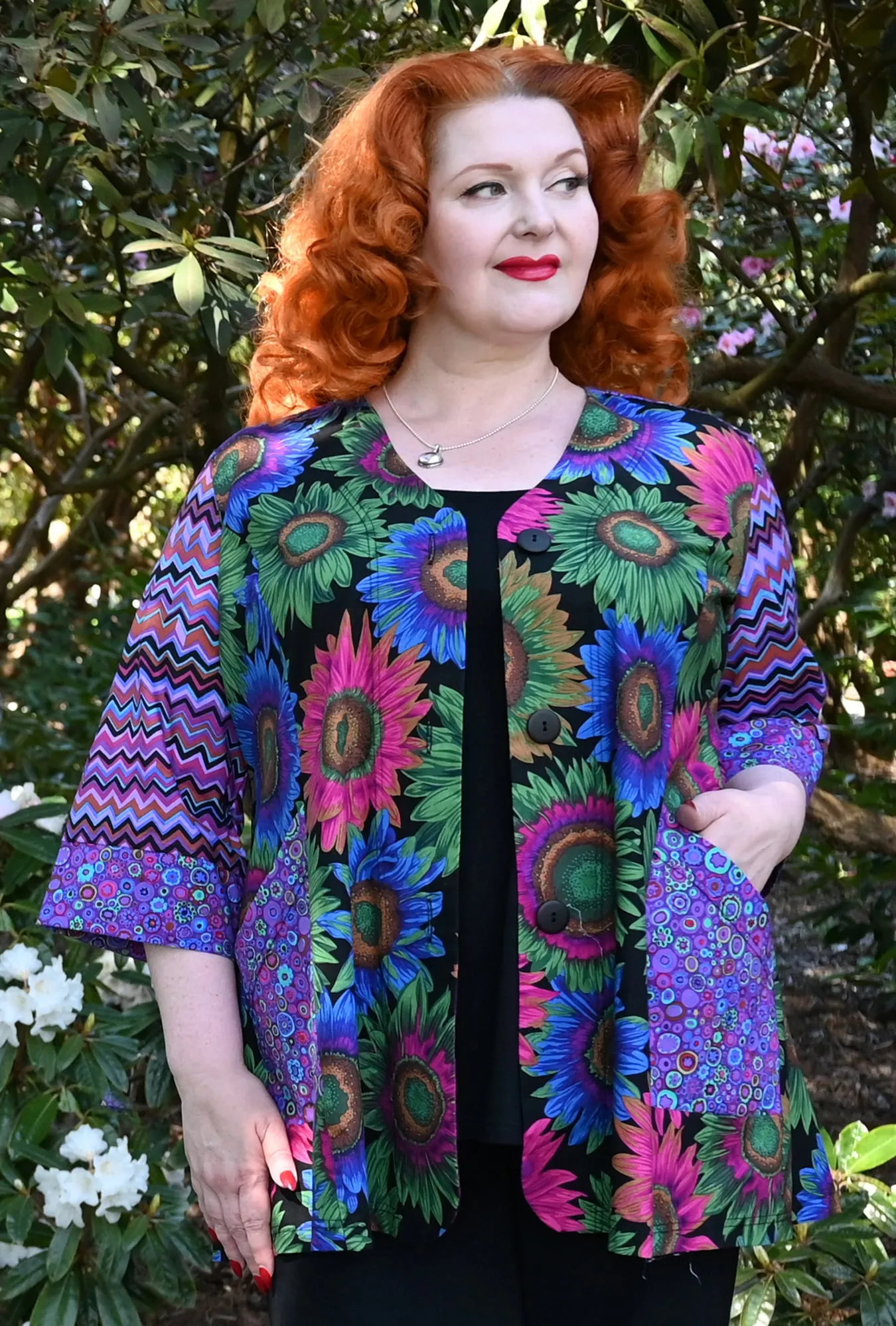 Delilah Dream Coat - Dark Sunflower