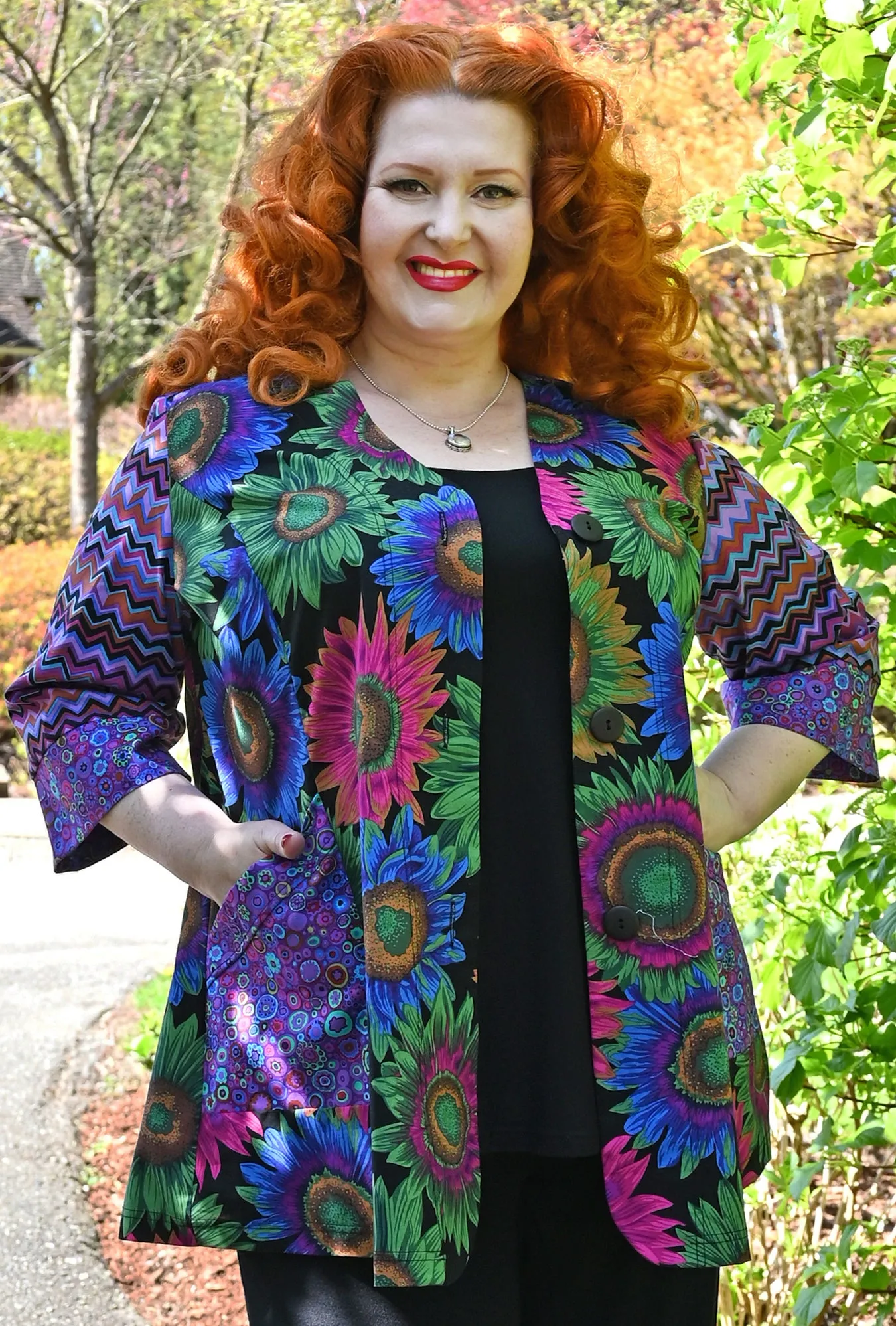 Delilah Dream Coat - Dark Sunflower