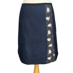 Denim Skirt - Turtles