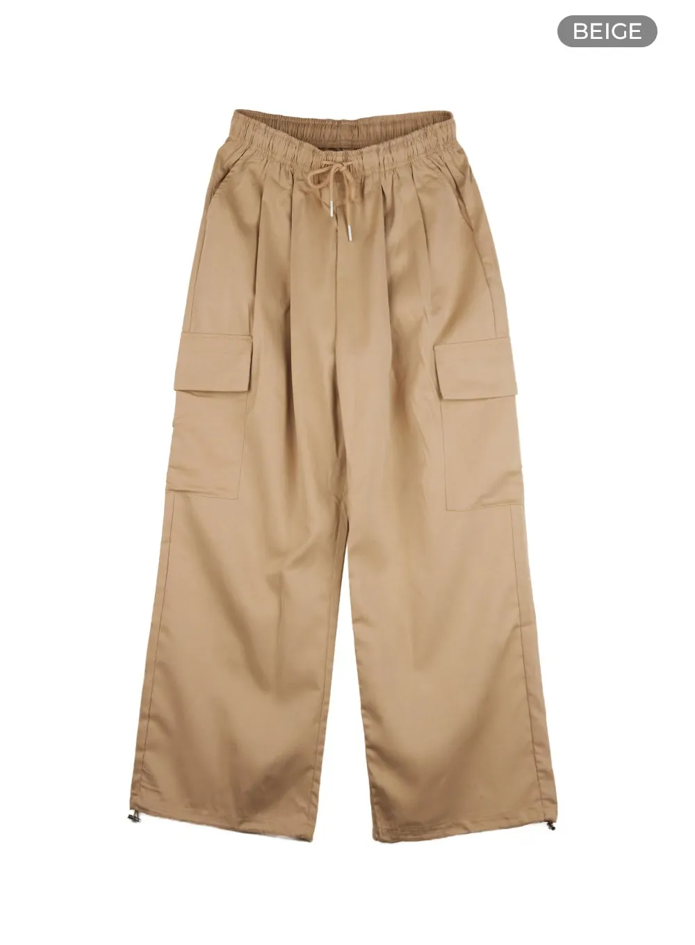 Drawstring Cargo Pants CU417