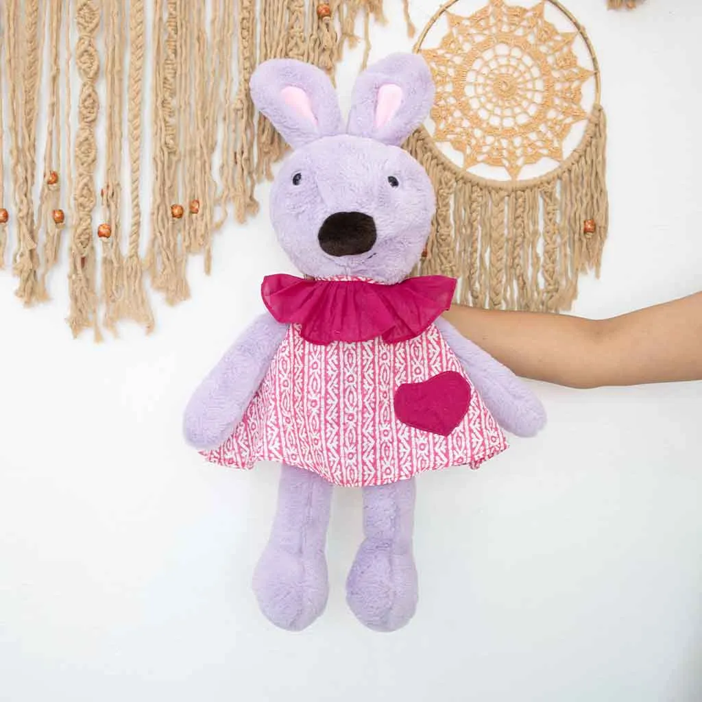 Dresses for Snuggles - Bunny Plush Toy