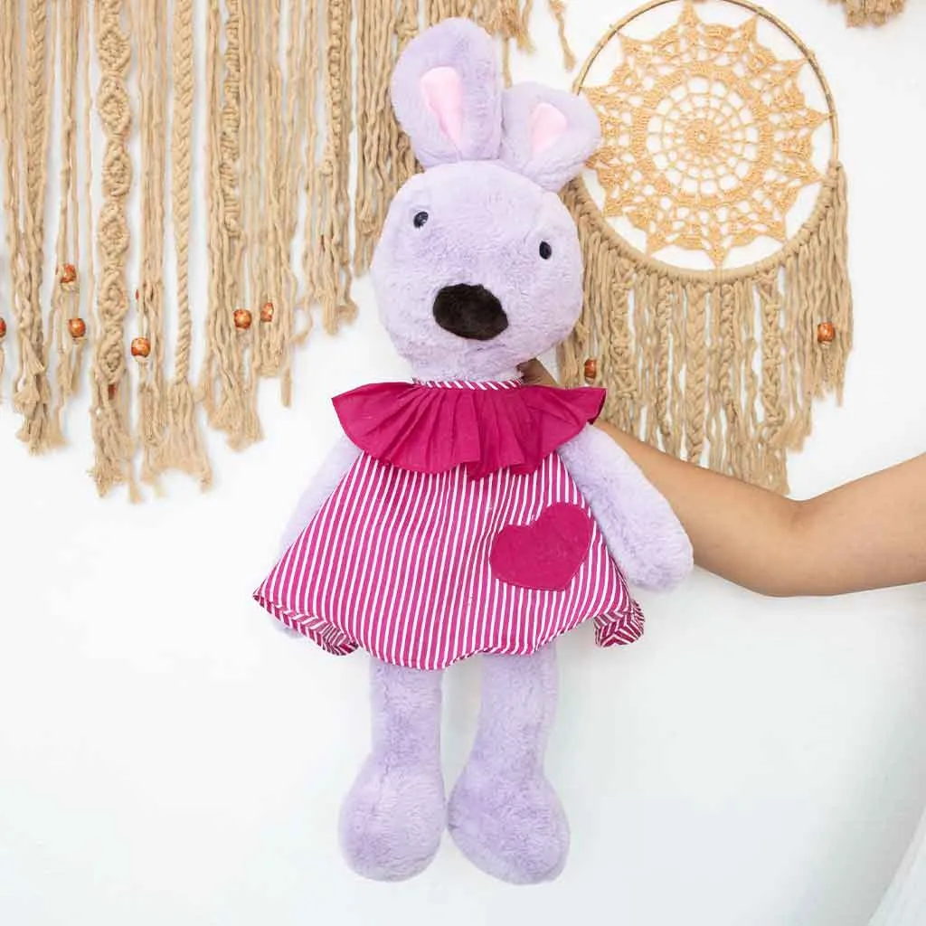 Dresses for Snuggles - Bunny Plush Toy