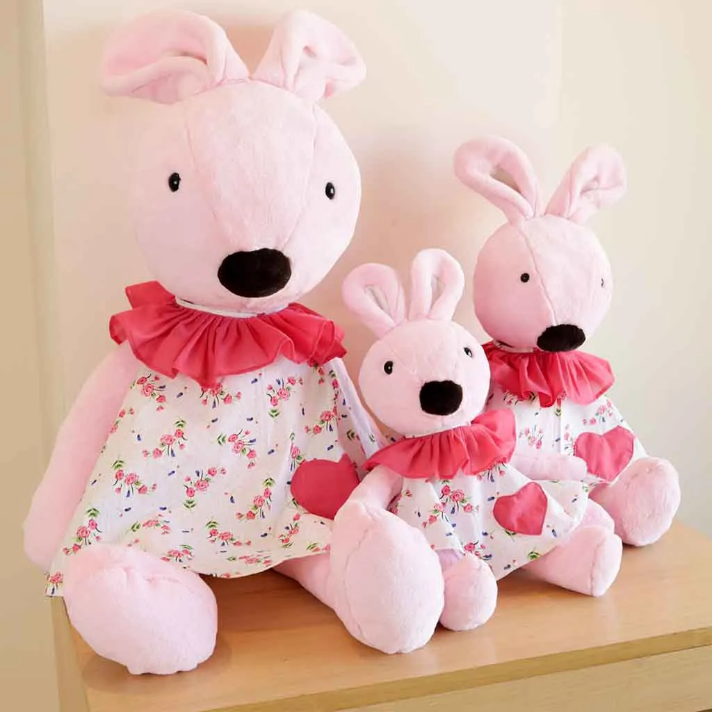 Dresses for Snuggles - Bunny Plush Toy