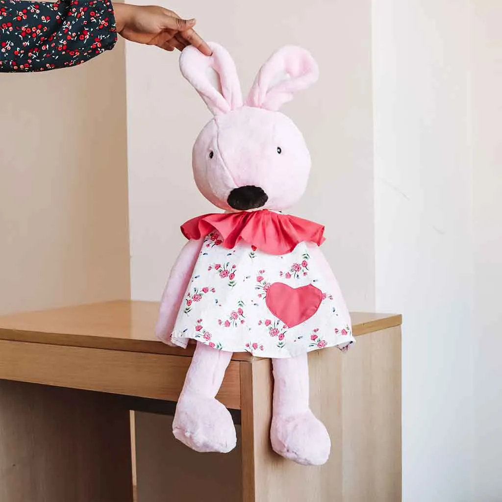 Dresses for Snuggles - Bunny Plush Toy