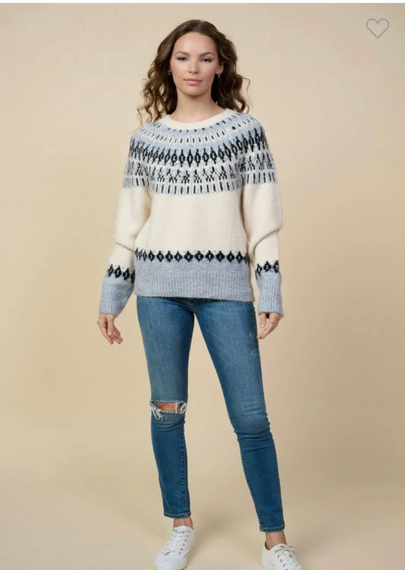 Faith Fairisle Sweater