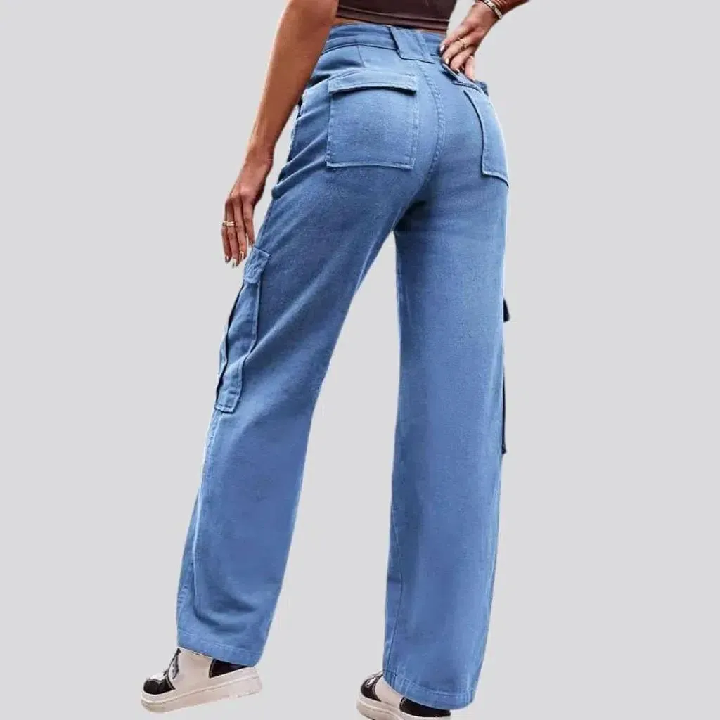 Fashion loose denim pants
 for women