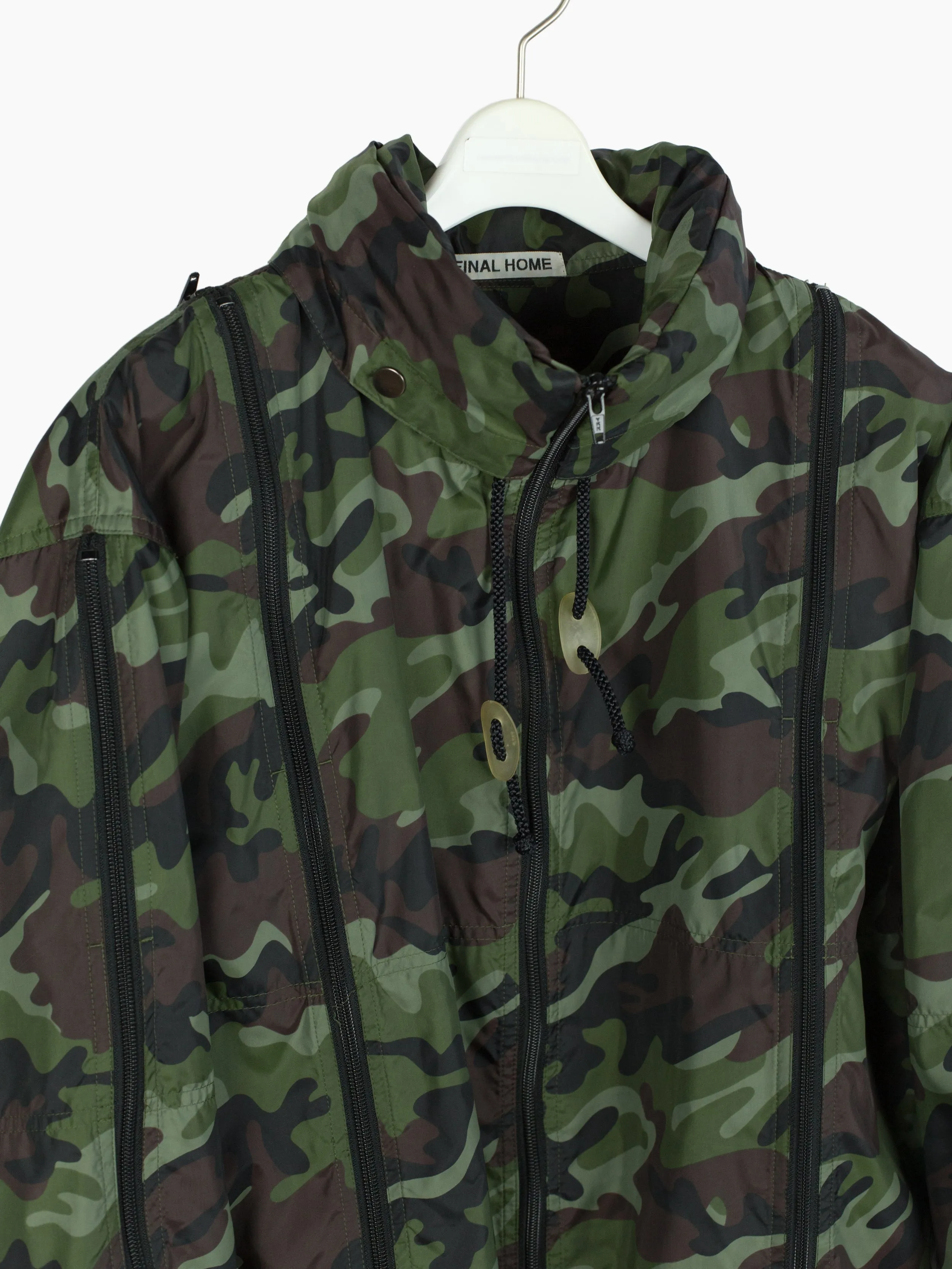 Final Home 90s Camo Survival Parka