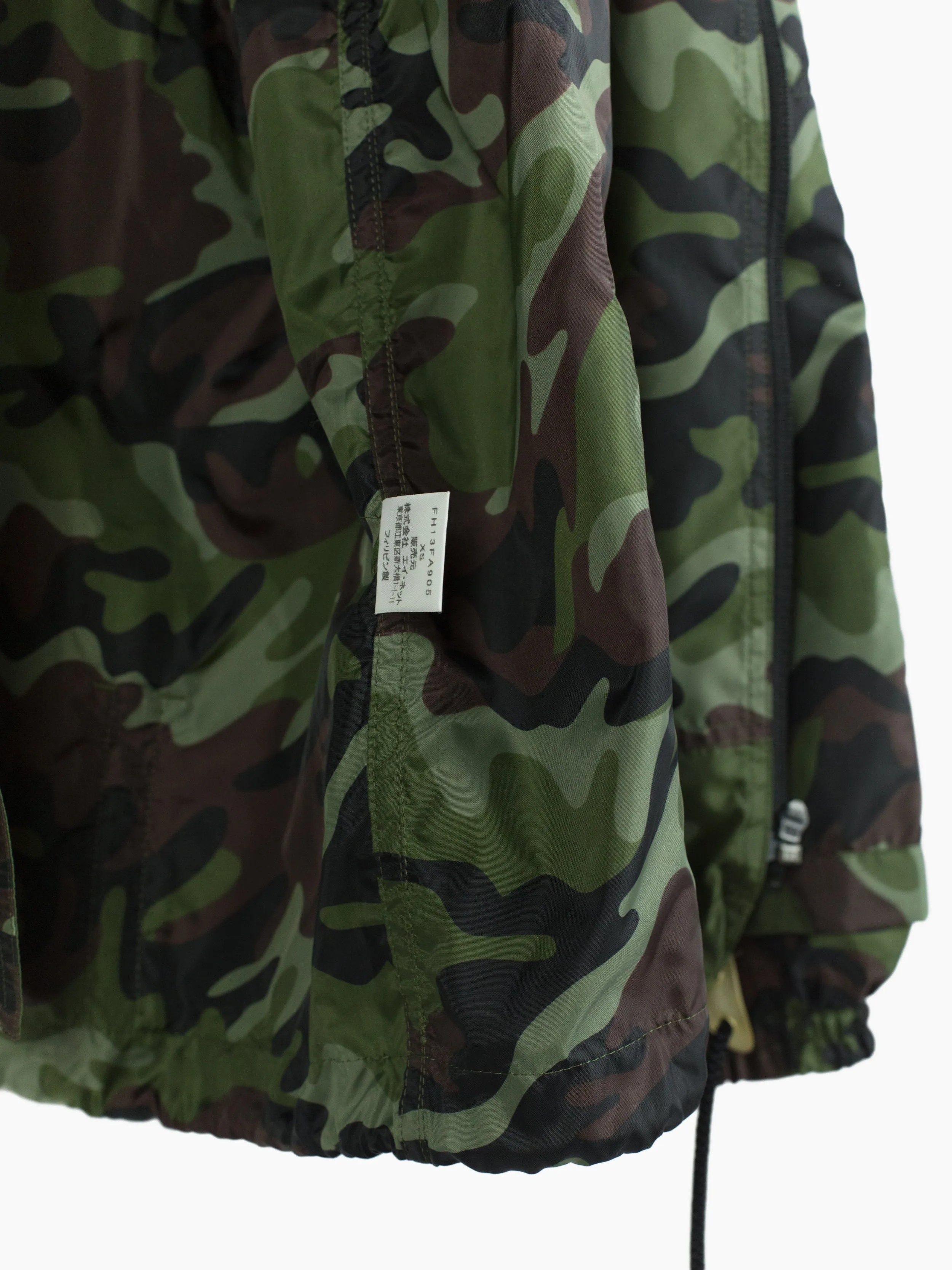 Final Home 90s Camo Survival Parka