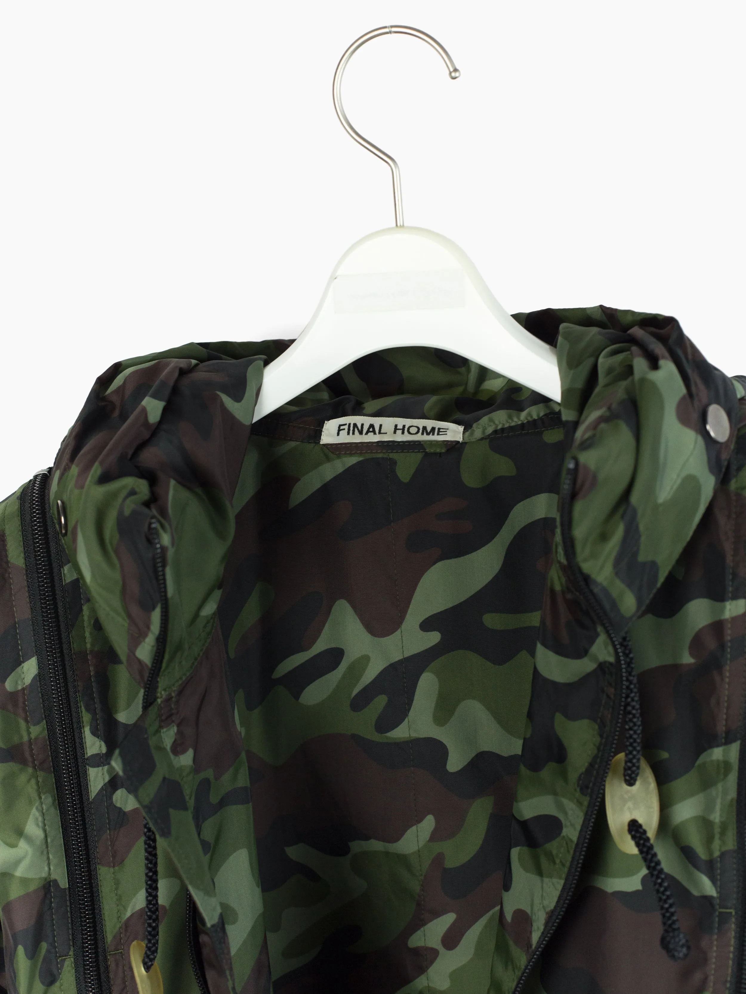 Final Home 90s Camo Survival Parka