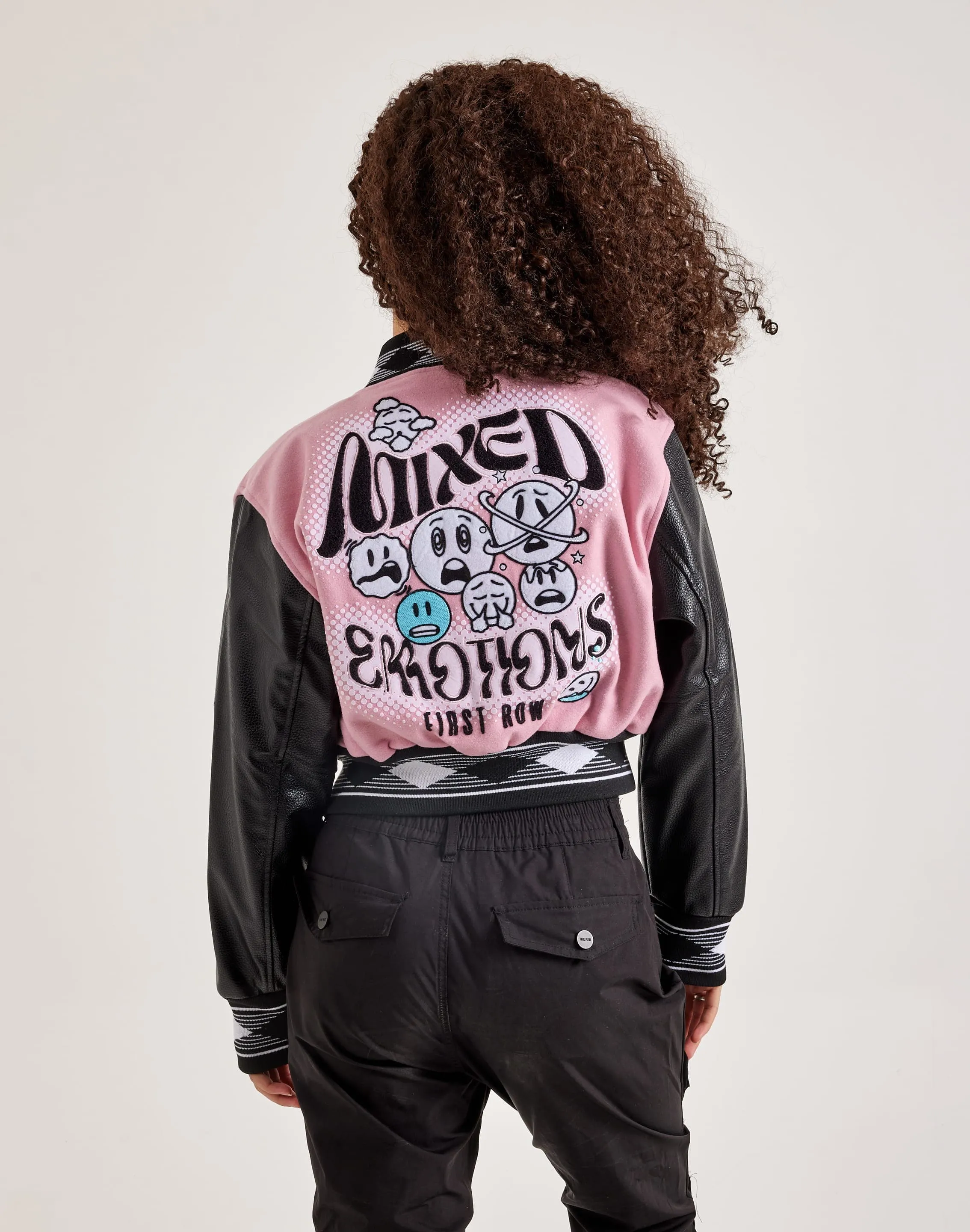 First Row Mixed Emotions Varsity Jacket