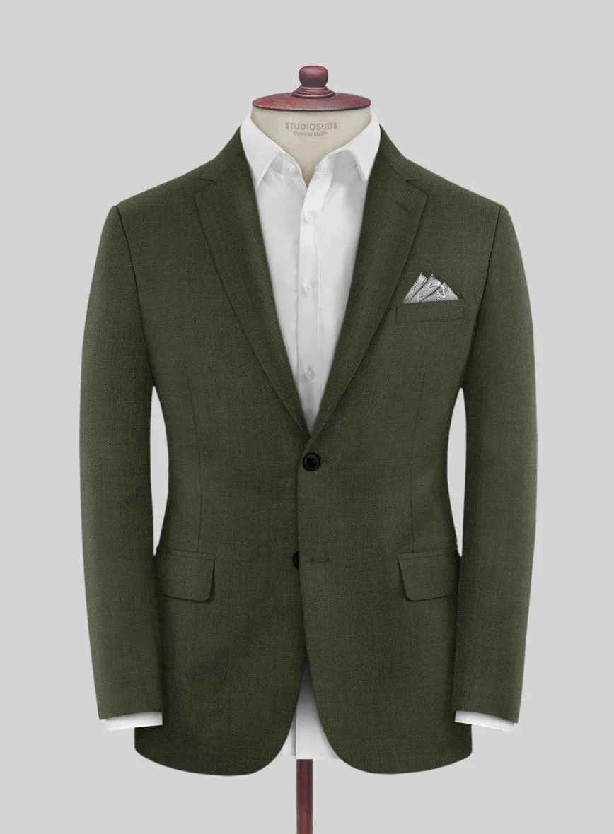 Fresco Olive Wool Jacket