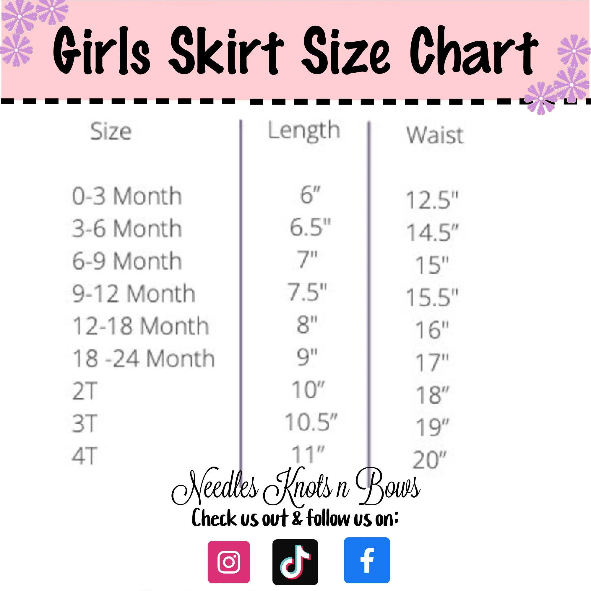 Girls Cocomelon Skirt, Baby Toddler Skirt