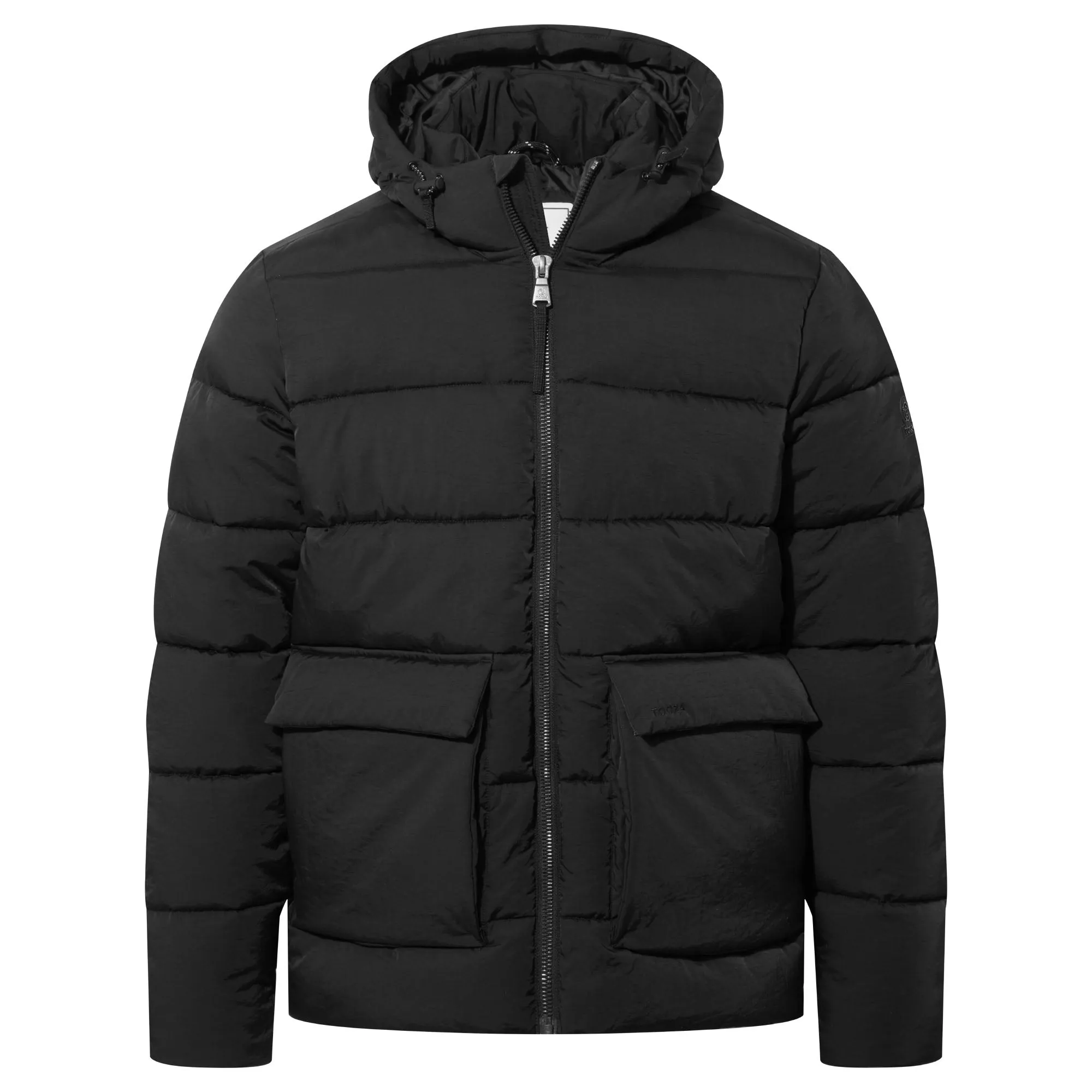 Hamilton Mens Padded Parka - Black