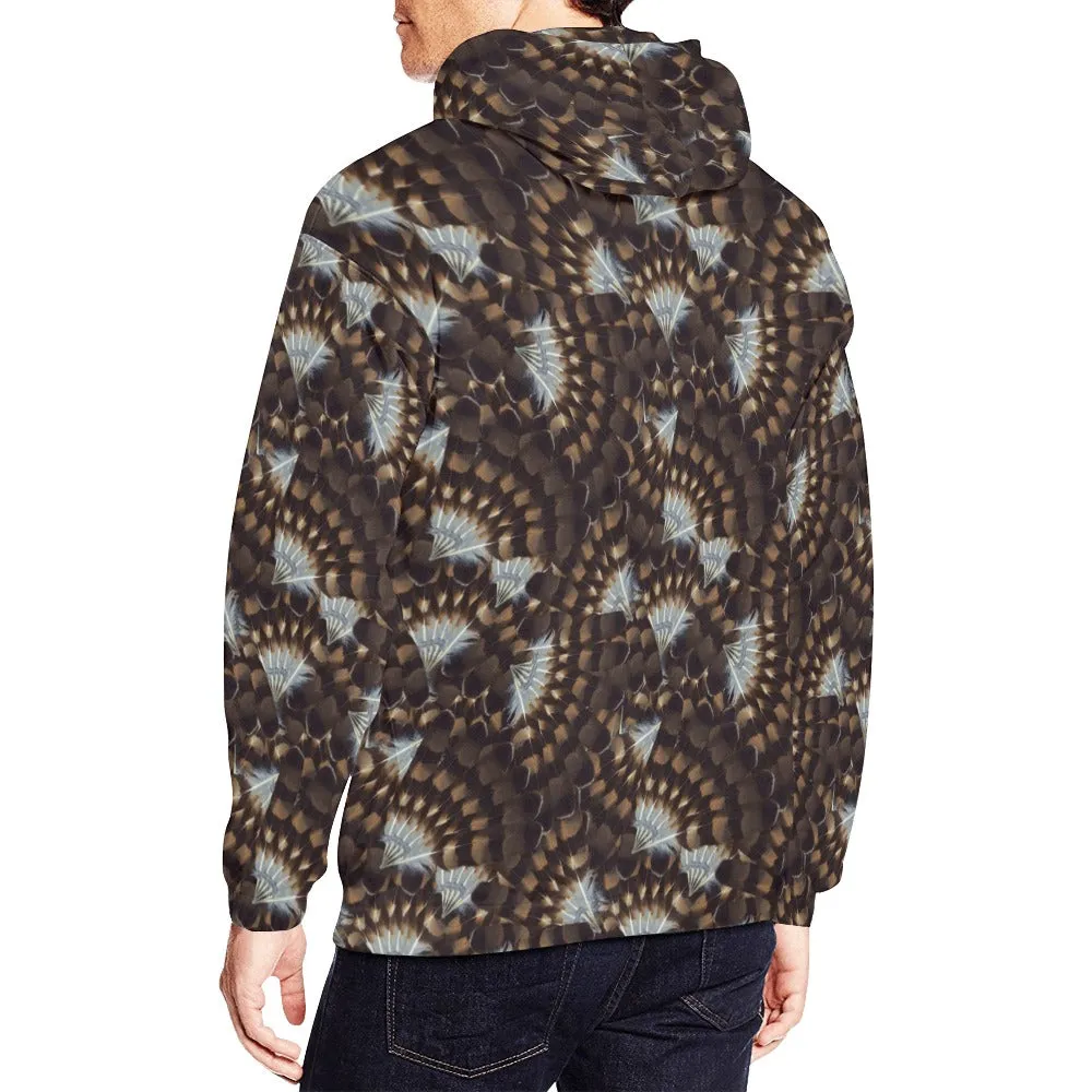 Hawk Feathers Hoodie for Men (USA Size)