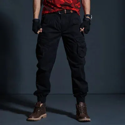 High Quality Khaki Casual Pants Men Military Tactical Joggers Camouflage Cargo Pants