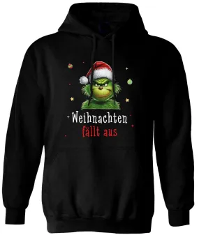 Hoodie - Grinch - Weihnachten fällt aus (CS)