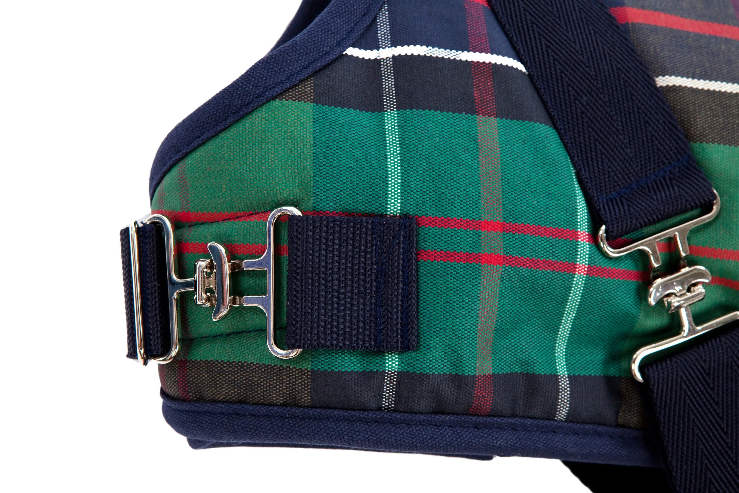 Horse Blanket, Red & Green Tartan