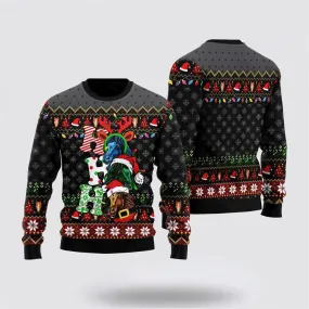 Horse Hohoho Ugly Christmas Sweater, Farm Sweater, Christmas Gift, Best Winter Outfit Christmas