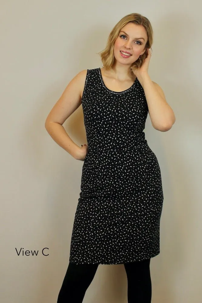 Idun Jersey Dress PDF Pattern - Ploen Patterns