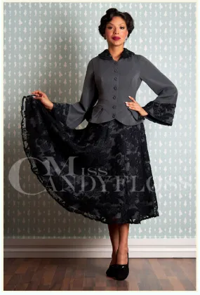 Ingar-Abalone High-waist  exquisite swing skirt by Miss Candyfloss