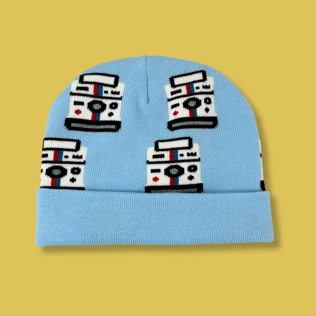 Instant Camera Beanie