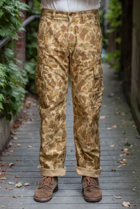 Iron Heart IH-737-DHC Satin Camouflage Cargo Pants - Duck Hunter