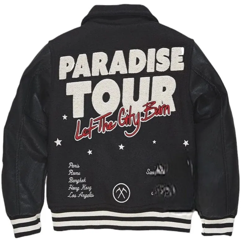 Jc Varsity Paradise Team Jacket (Black) - 91632BLK