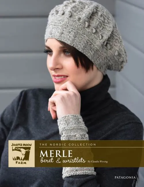 Juniper Moon Farms Merle Beret and Wristlets Kit