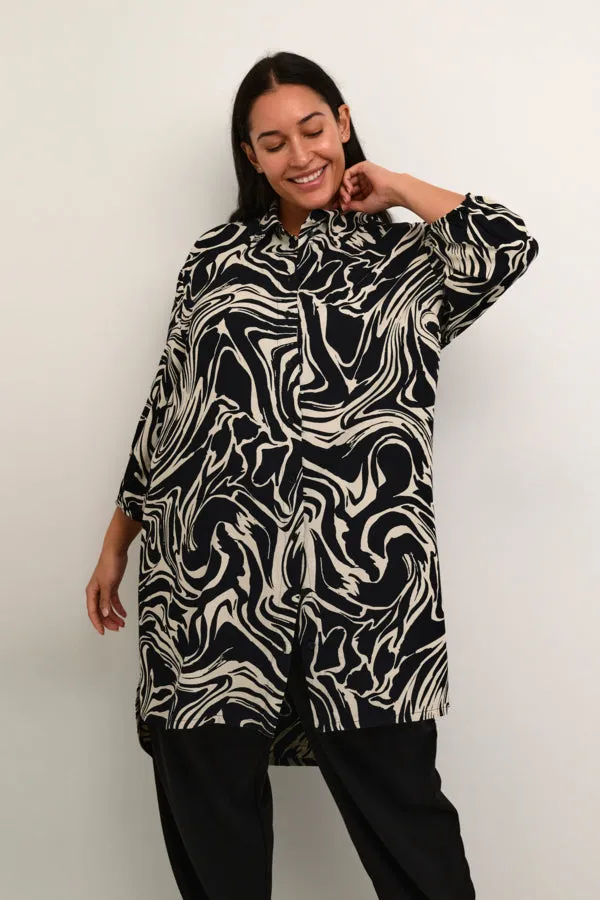 Kaffe Curve Printed Cala Tunic