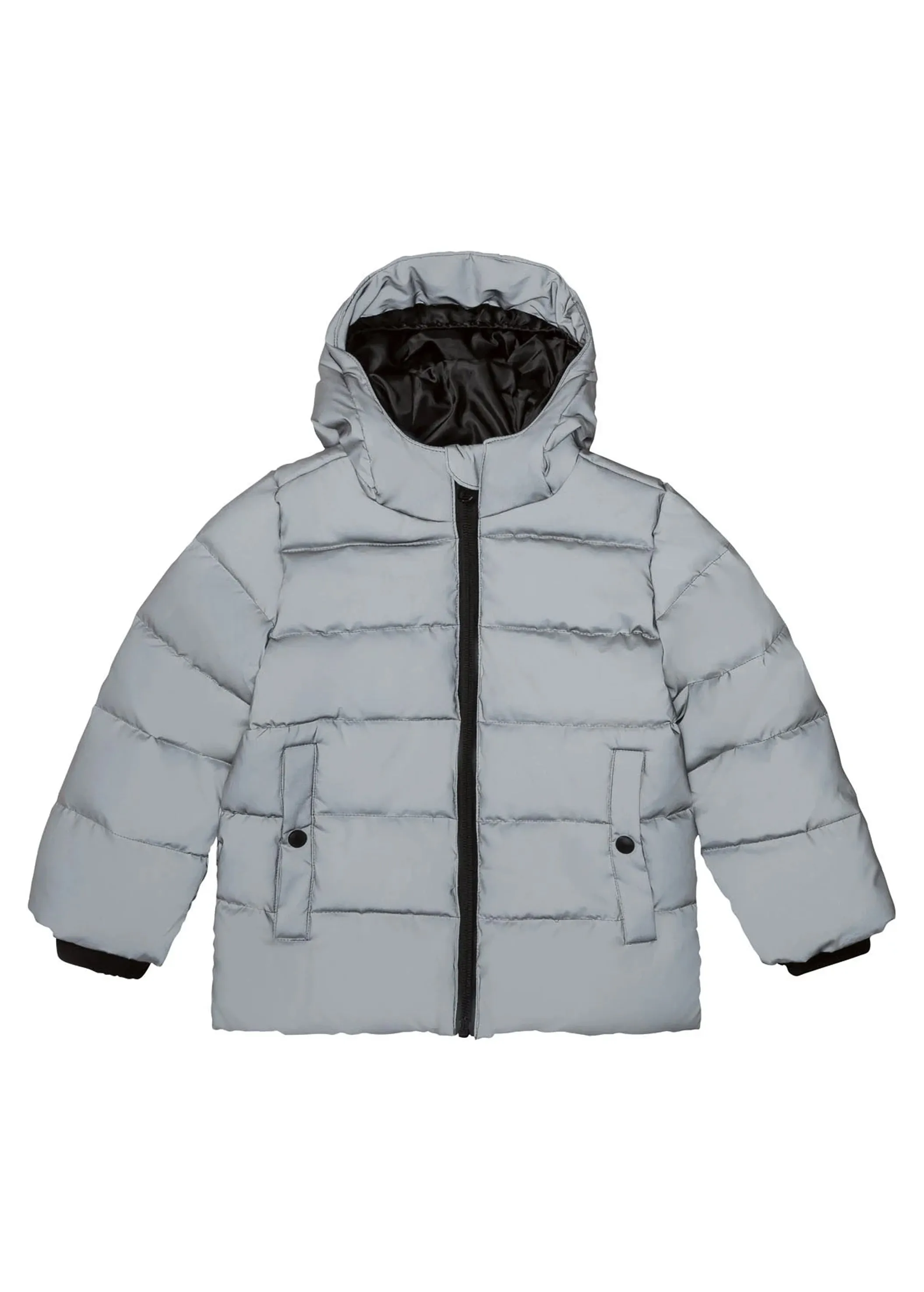 Kids Girl's Quilted Jacket,Grey