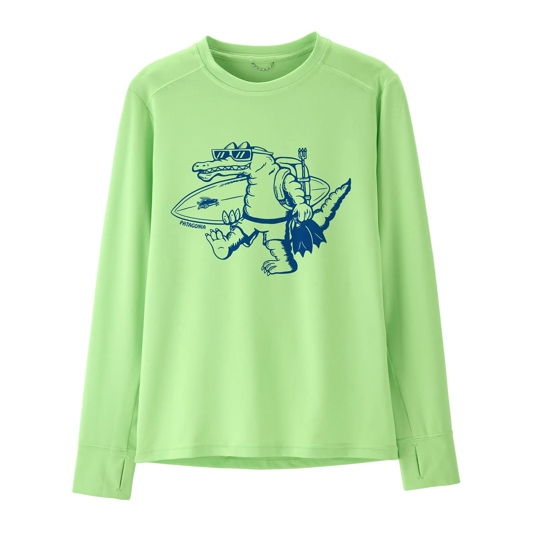 Kids' Long-Sleeved Capilene® Silkweight UPF T-Shirt