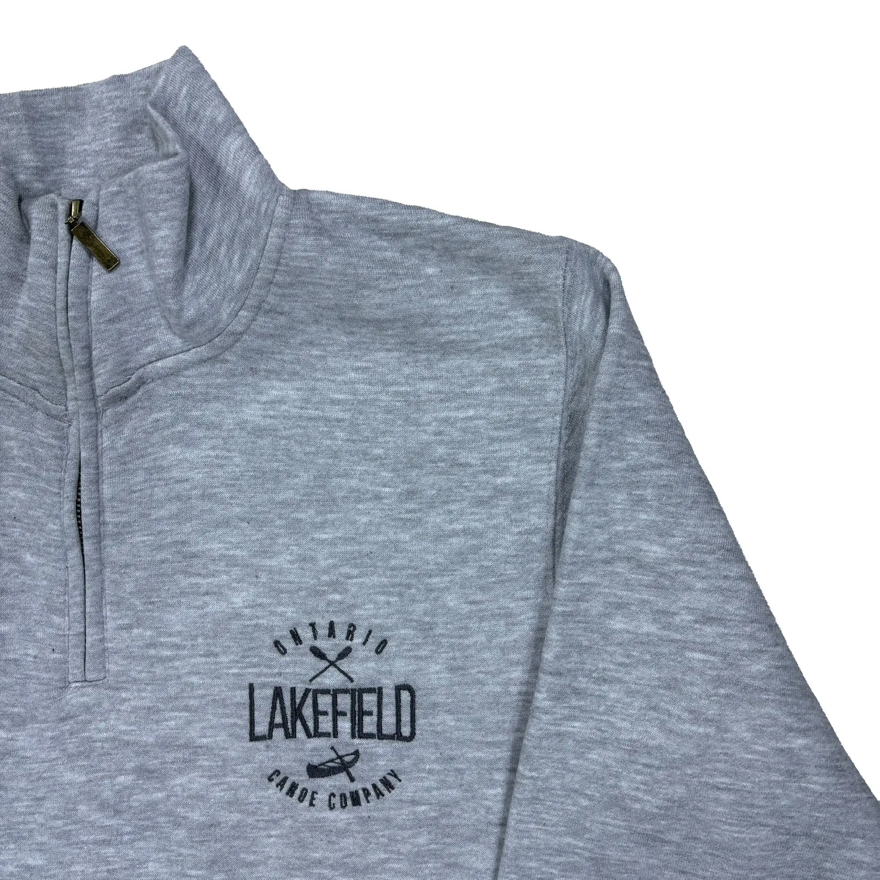 LAKEFIELD CANOE CO EMB 1/4 ZIP