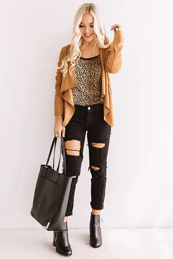 Leopard Forever Knit Tank