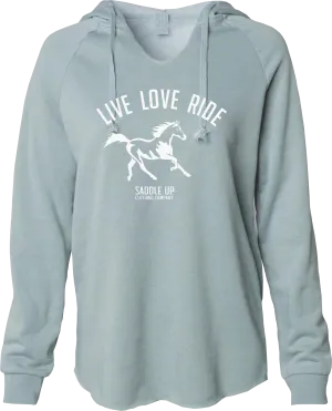 Live Love Ride Cozy Lightweight Hoodie