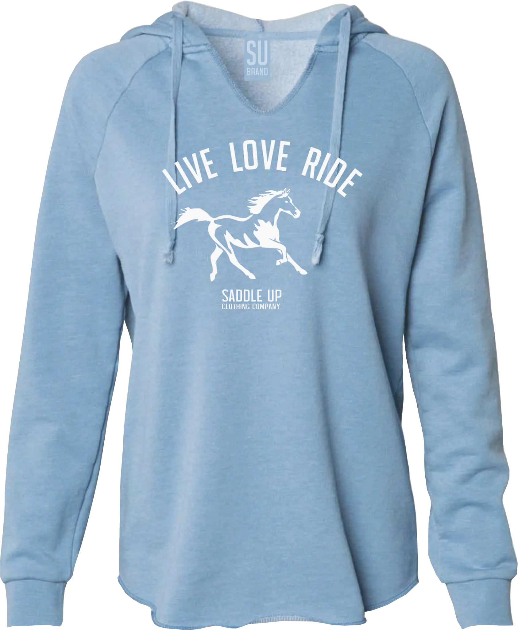 Live Love Ride Cozy Lightweight Hoodie