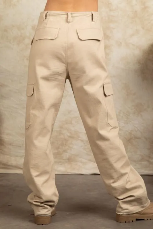 Low Waist Cargo Pants