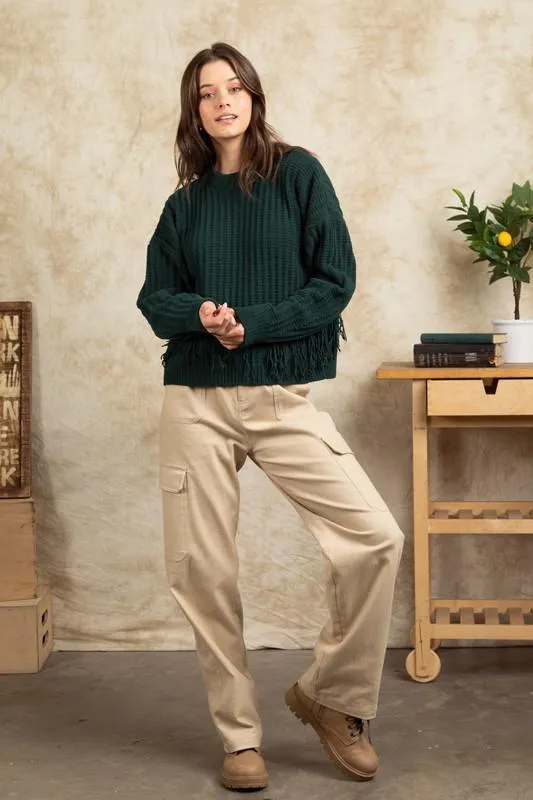 Low Waist Cargo Pants