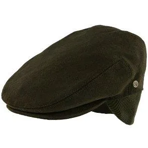 Madison - Walrus Hats Olive Milton Wool Blend Ivy Cap - Driving Cap