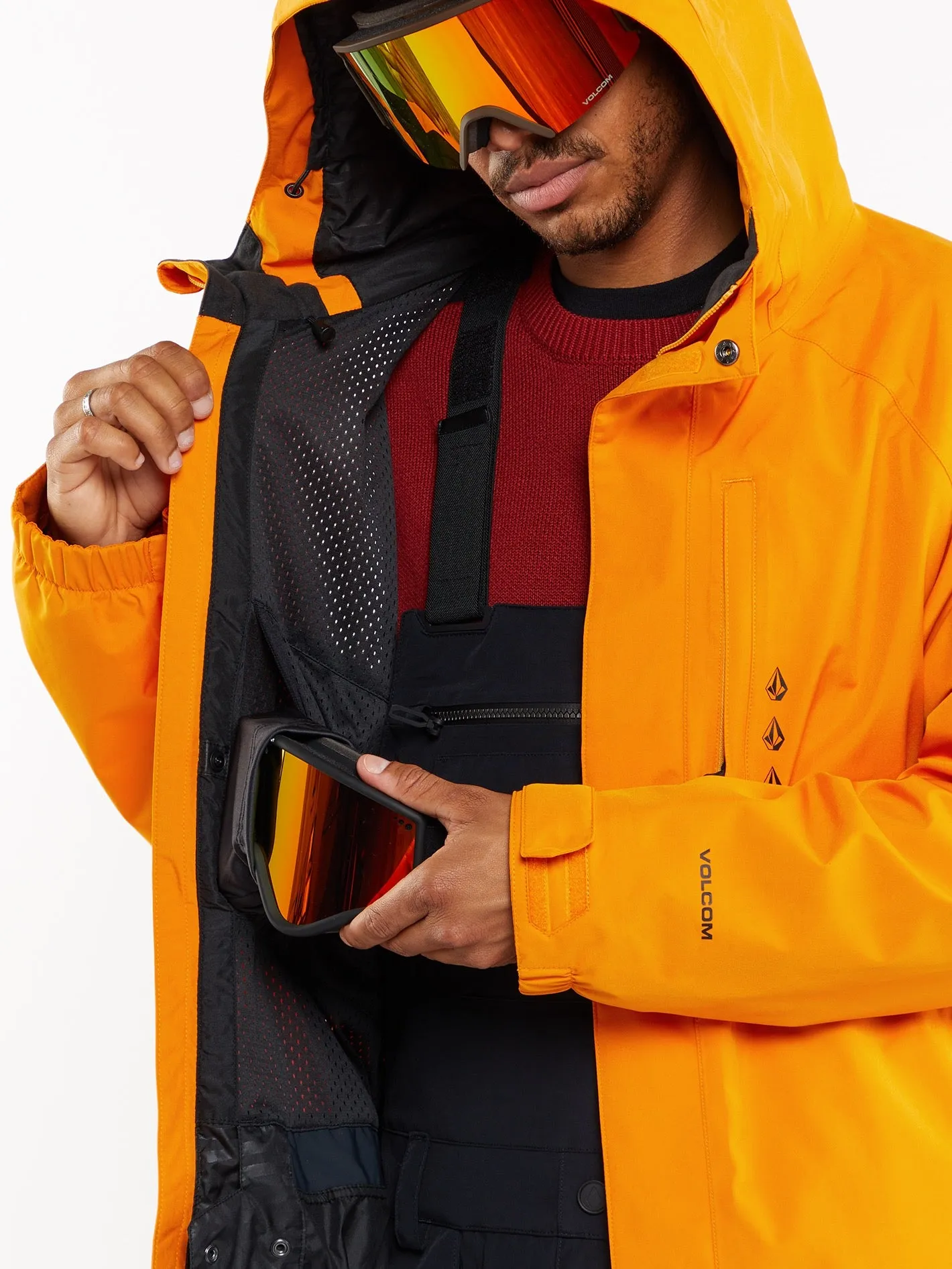 Mens Dua Gore-Tex Jacket - Gold