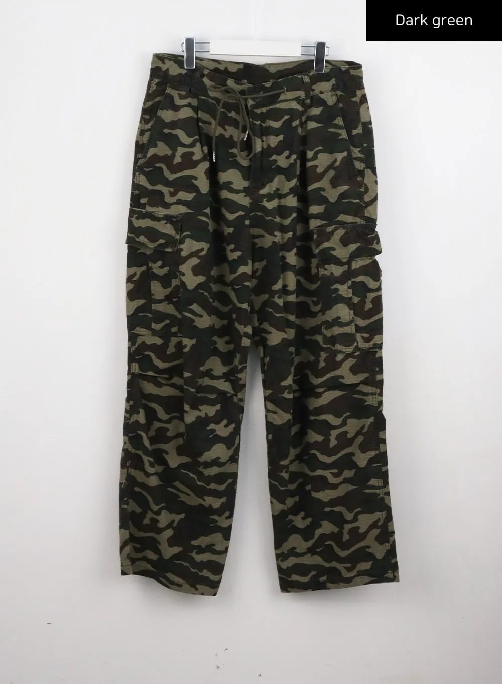 Military Print Wide Pants CG303