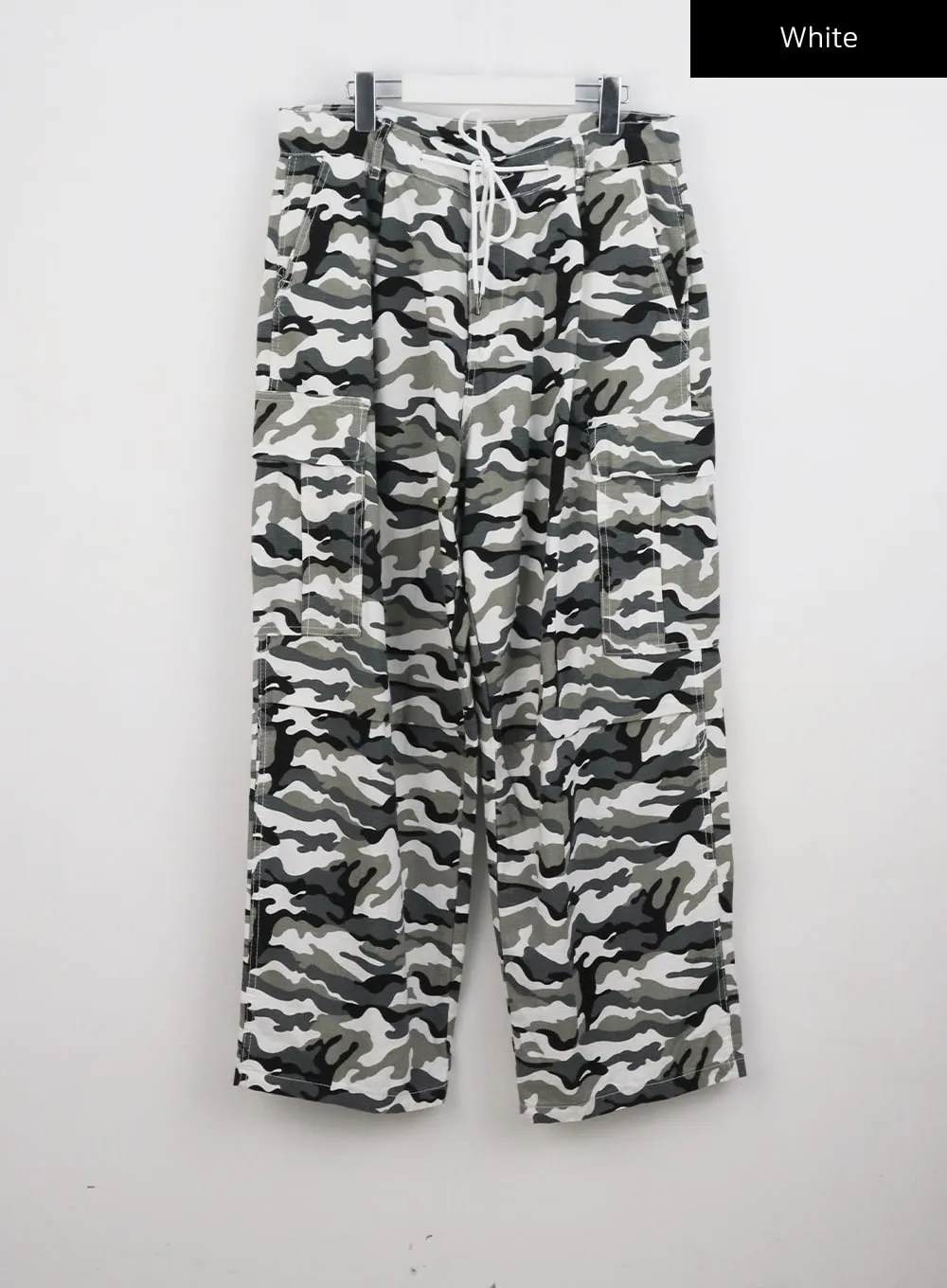 Military Print Wide Pants CG303