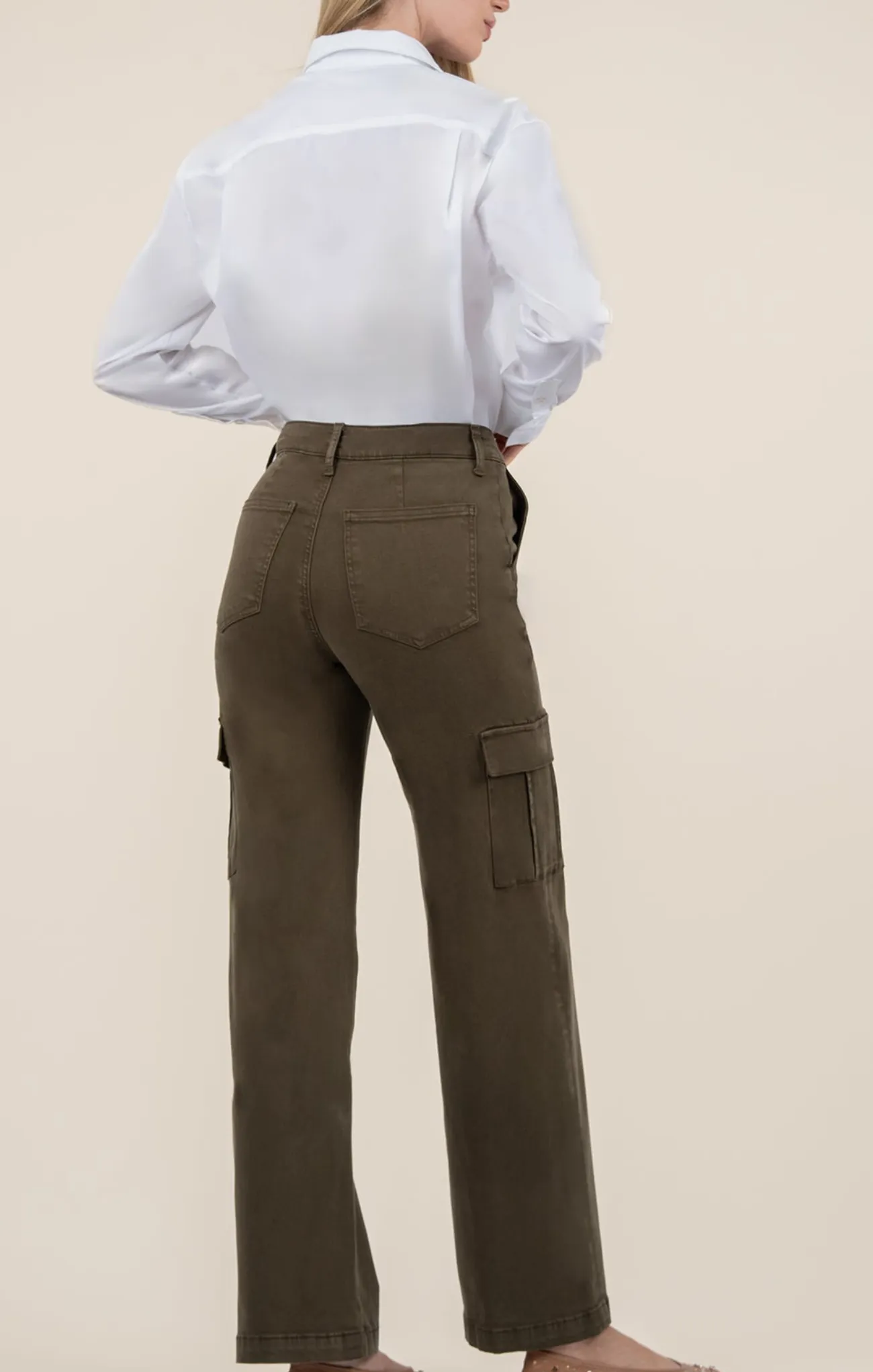 Miller High Rise Wide Leg Cargo Pants