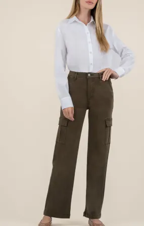 Miller High Rise Wide Leg Cargo Pants