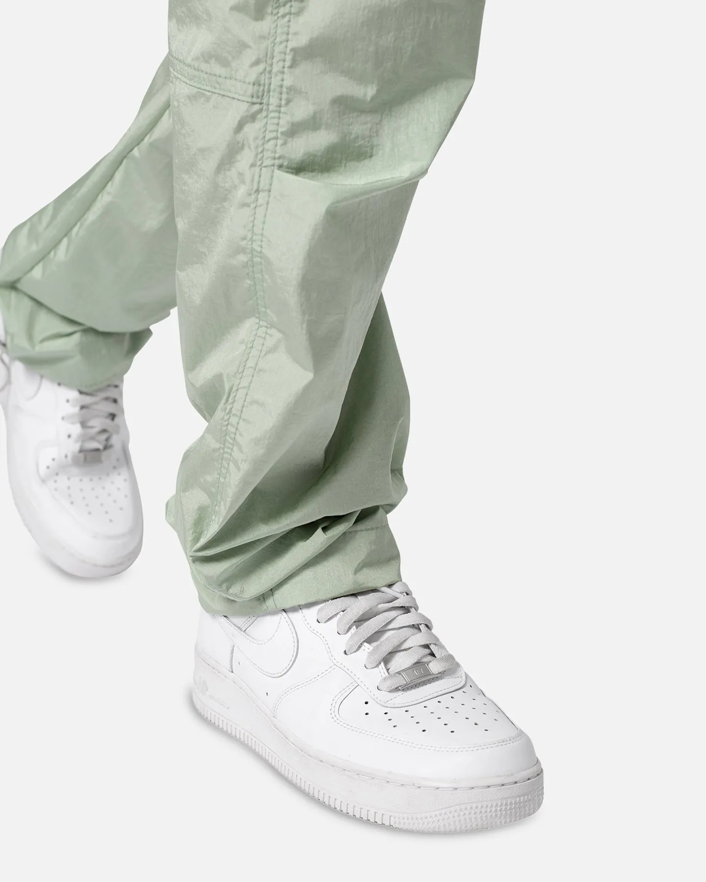 MNML Crinkle Cargo Pants Green