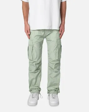 MNML Crinkle Cargo Pants Green