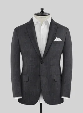 Napolean Gatsby's Charcoal Glen Wool Jacket